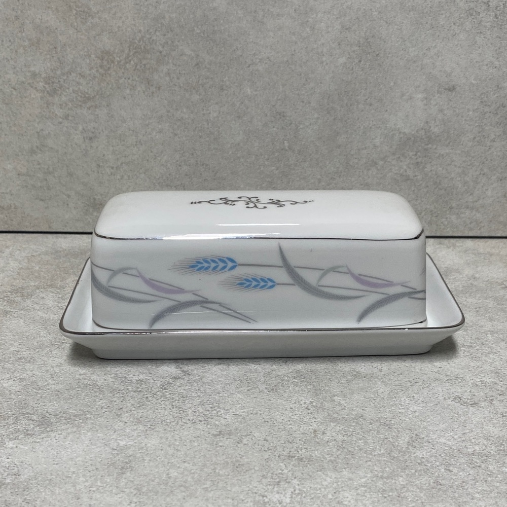 Valmont China Royal Wheat Butter Dish
